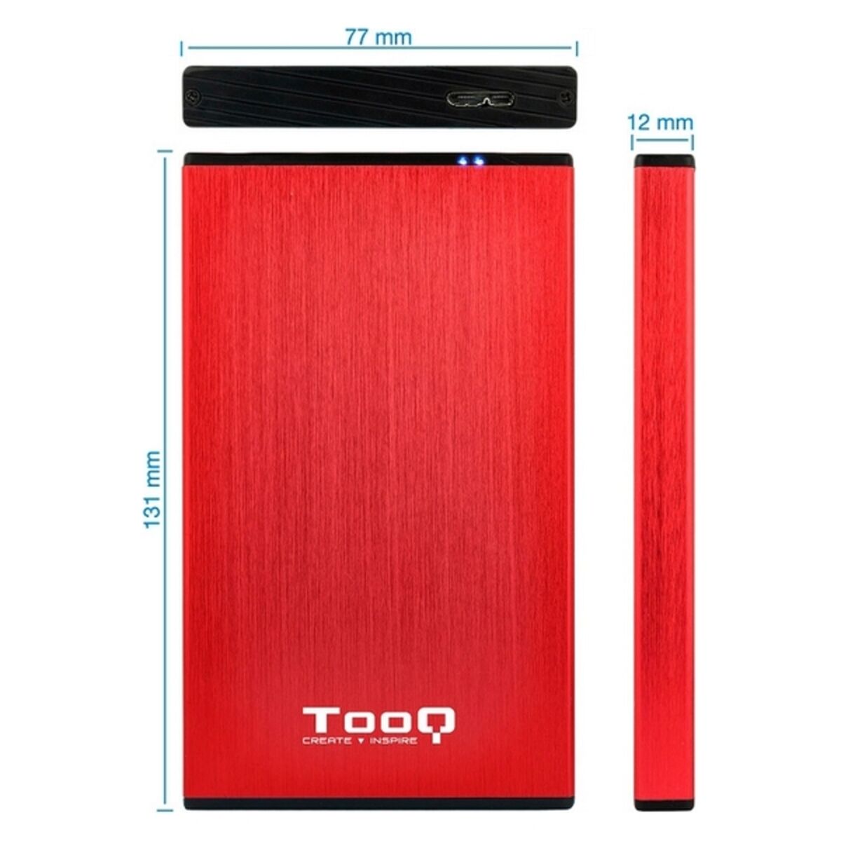 Gehäuse für die Festplatte TooQ TQE-2527 2,5 USB 3.0
