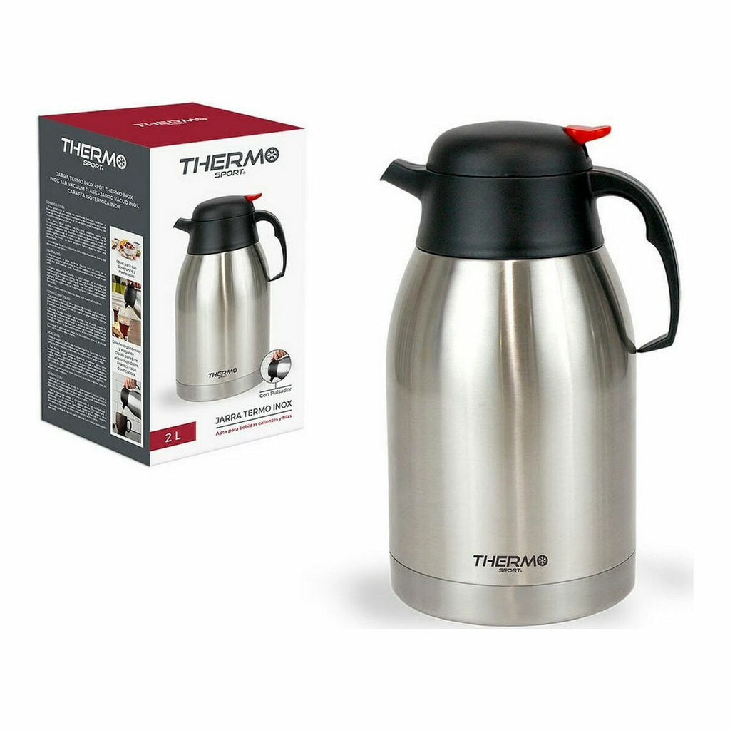 Thermoskanne ThermoSport 205339 2 L Edelstahl (6 Stück)