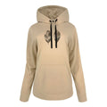 Damen Sweater mit Kapuze Joluvi Hoodie Land Beige