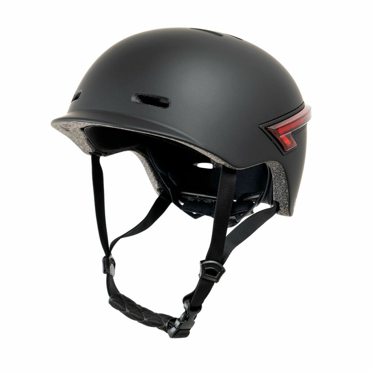Schwarzer E-Scooter Helm: Optimaler Schutz – Ansicht 3