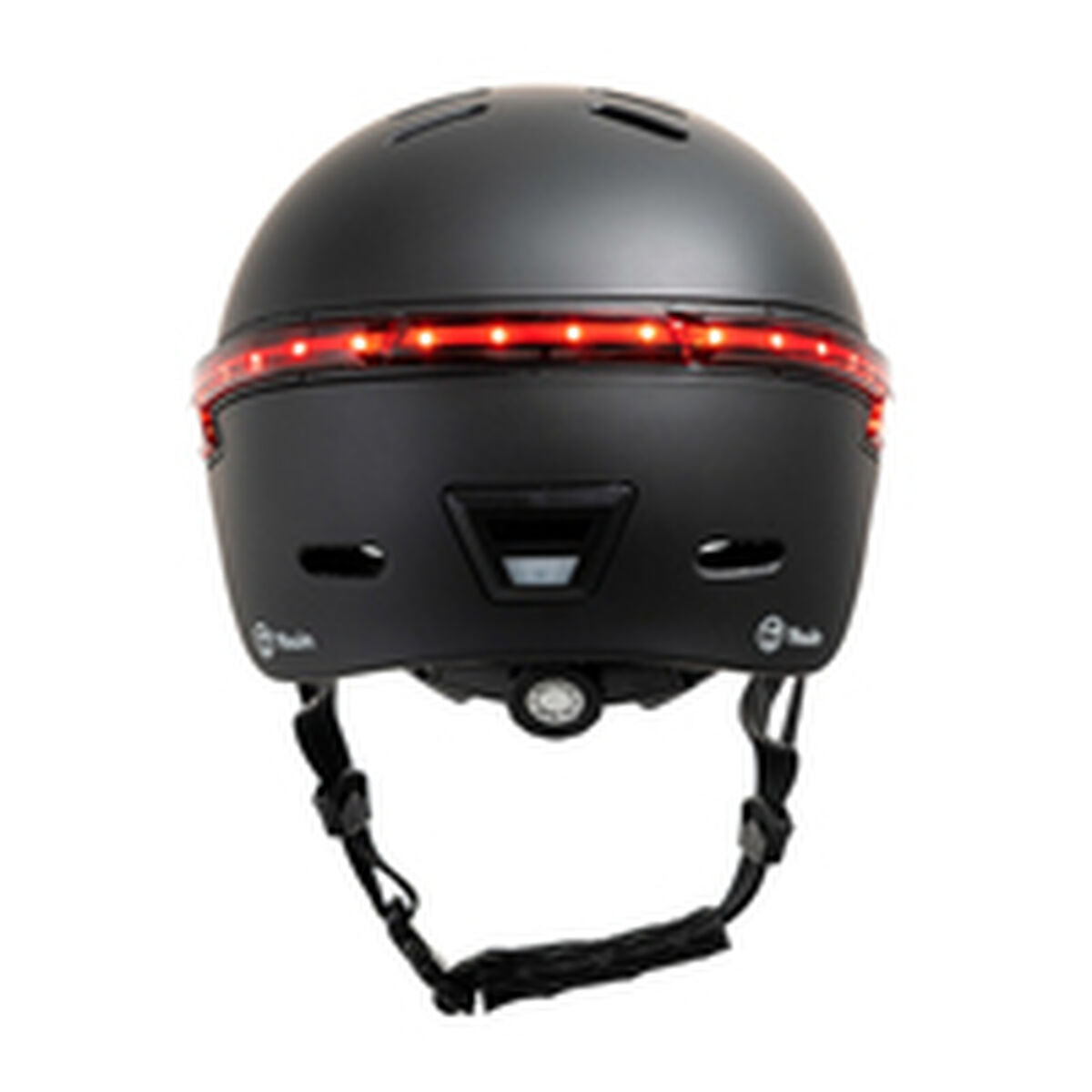 Schwarzer E-Scooter Helm: Optimaler Schutz – Ansicht 4