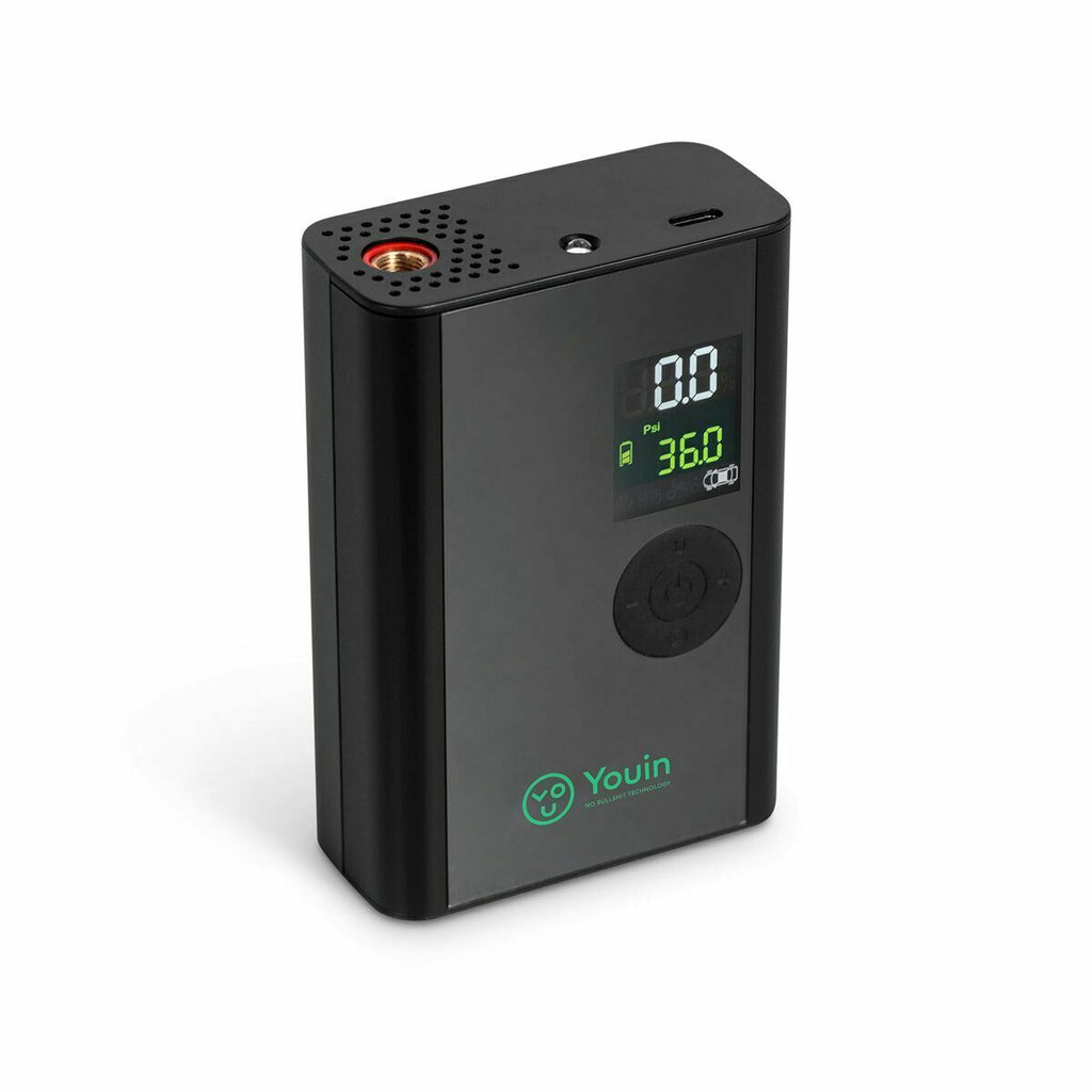 Mobiler Kompressor mit LED – Dein Helfer für unterwegs.