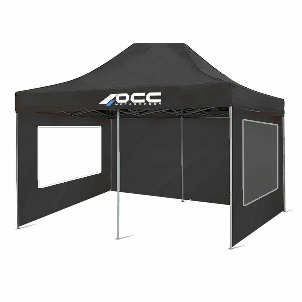 Zeltwand OCC Motorsport OCCCARP31 Racing Schwarz Polyester 420D Oxford