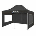 Zeltwand OCC Motorsport OCCCARP31 Racing Schwarz Polyester 420D Oxford