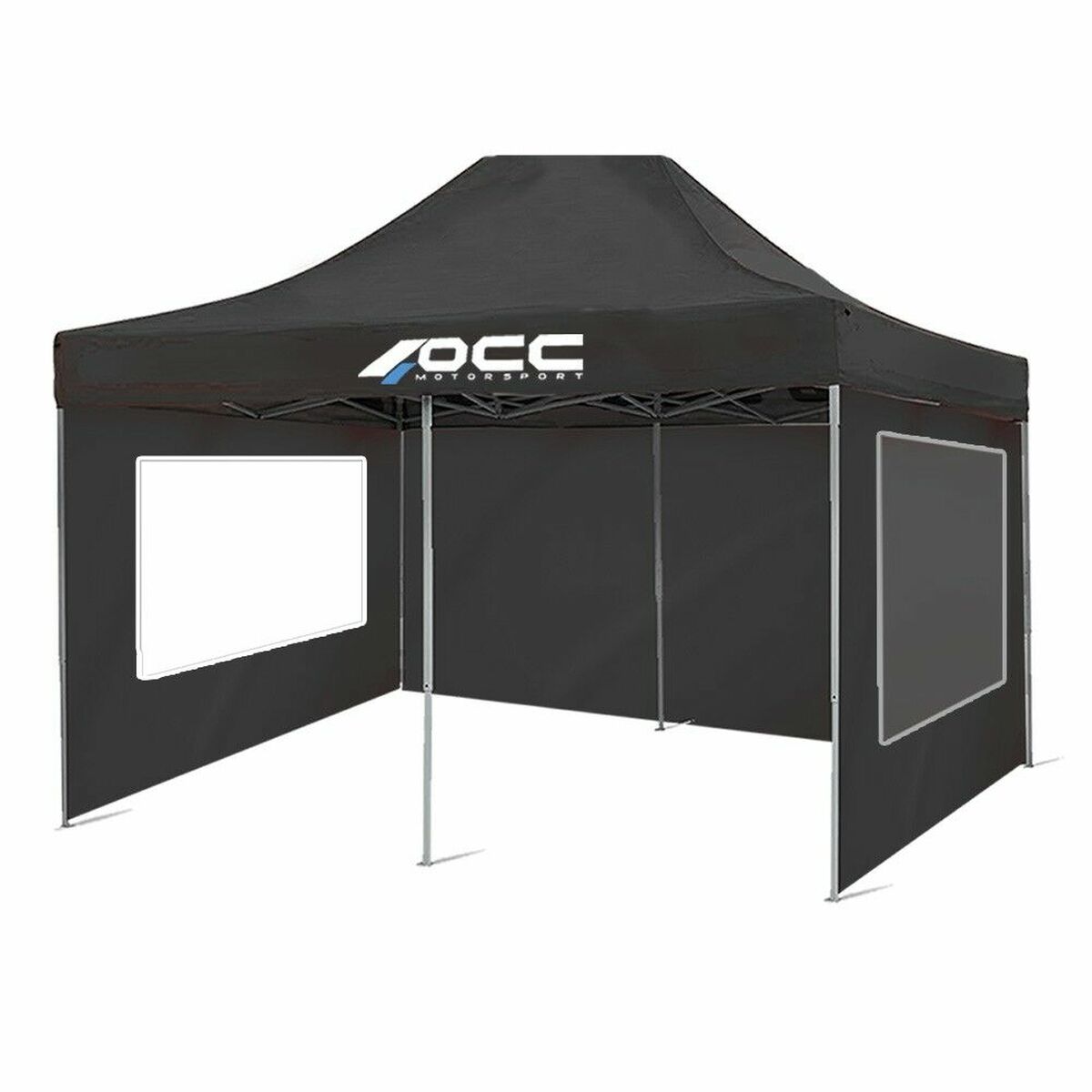 Zeltwand OCC Motorsport OCCCARP31 Racing Schwarz Polyester 420D Oxford