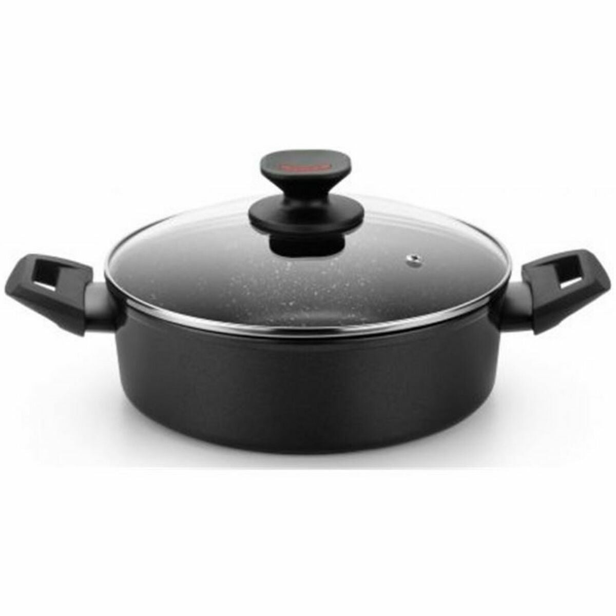 Kasserolle Monix TITAN ROCK Schwarz Ø 20 cm