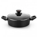 Kasserolle Monix TITAN ROCK Schwarz Ø 28 cm
