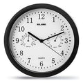 Wanduhr ELBE RP-1005-N Weiß/Schwarz – LuxeStyle Schweiz
