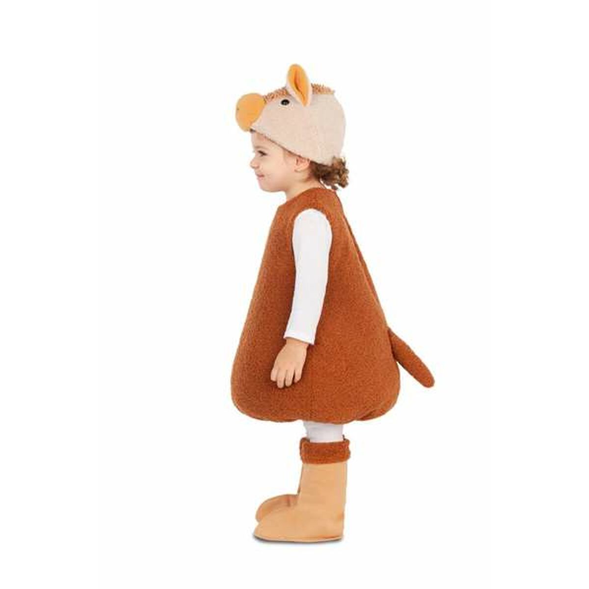 Alpaka-Kostüm für Kinder – Flauschiger Rollenspiel-Spass! – Ansicht 3