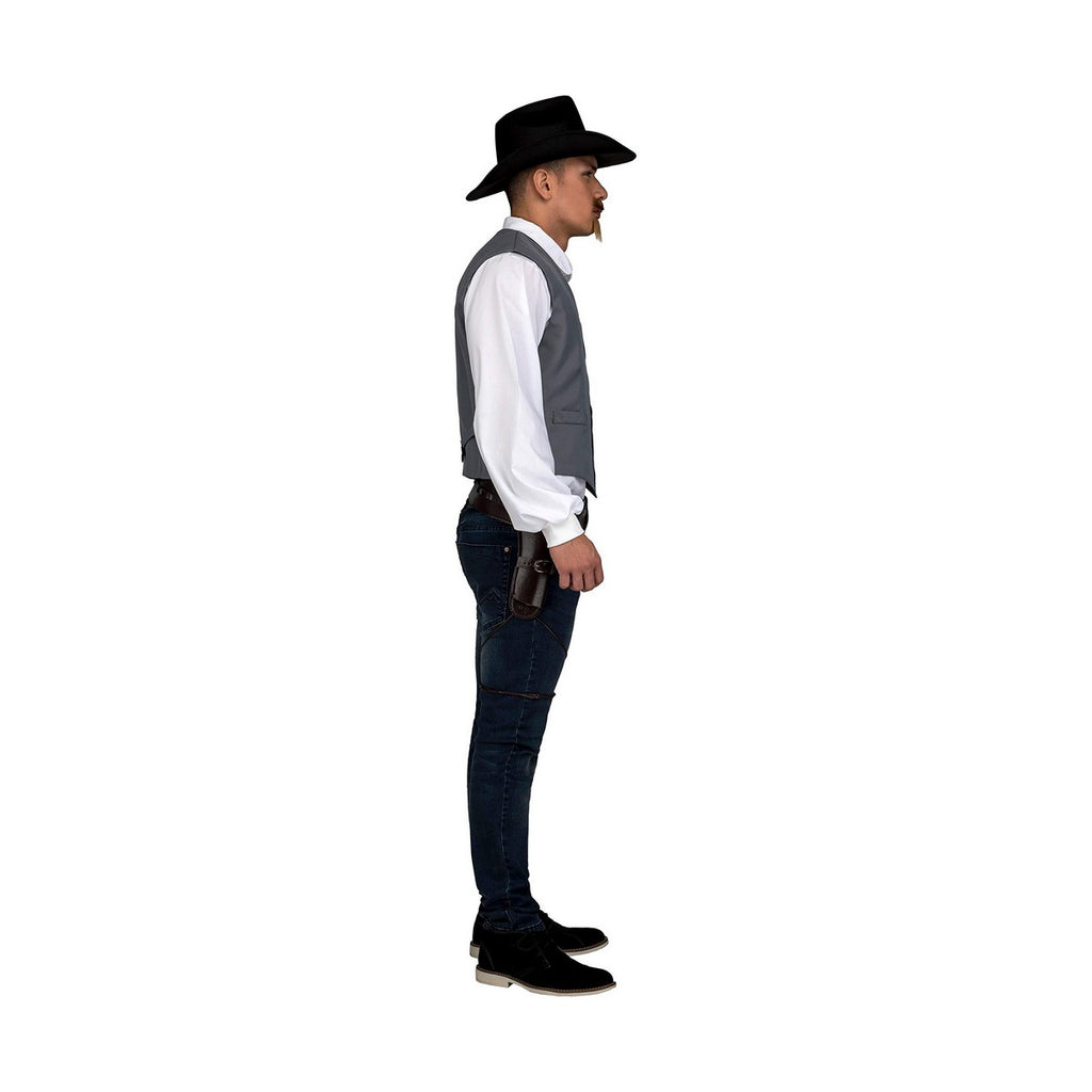 Cowboy-Weste «My Other Me» Erwachsene Grau