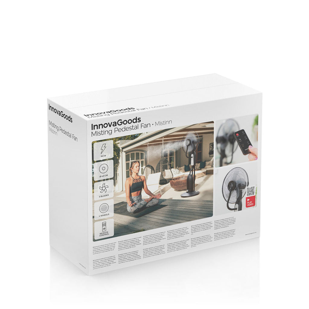 Standventilator mit Vernebler – Kühle & Feuchtigkeit