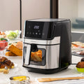 Heißluftfritteuse InnovaGoods Fryinn View 6500 Schwarz 1700 W 6,5 L Ed
