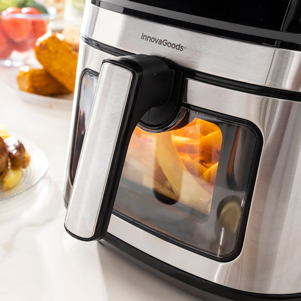Heißluftfritteuse InnovaGoods Fryinn View 6500 Schwarz 1700 W 6,5 L Ed