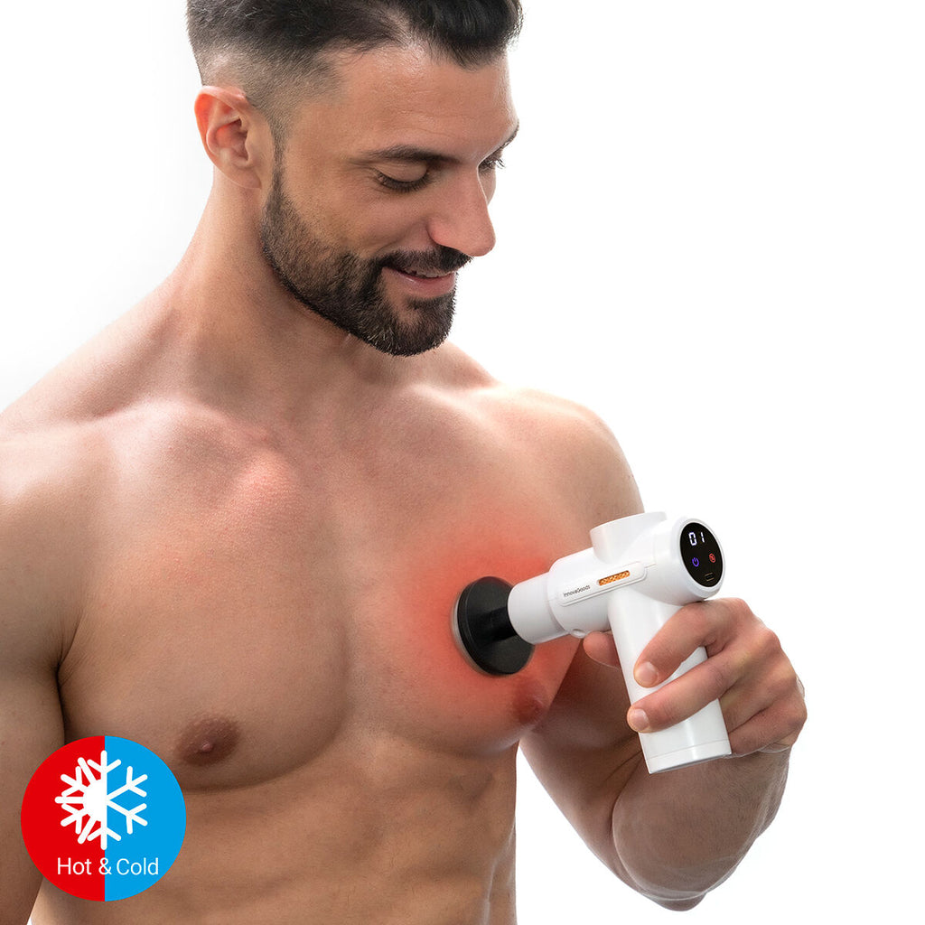 Muskel-Profi: Massagepistole mit Wärme & Kälte Power