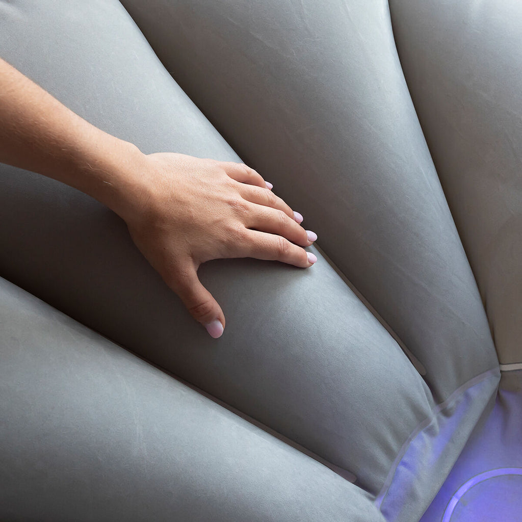 Aufblasbarer Sessel mit buntem LED-Licht und Fernbedienung Chight Inno