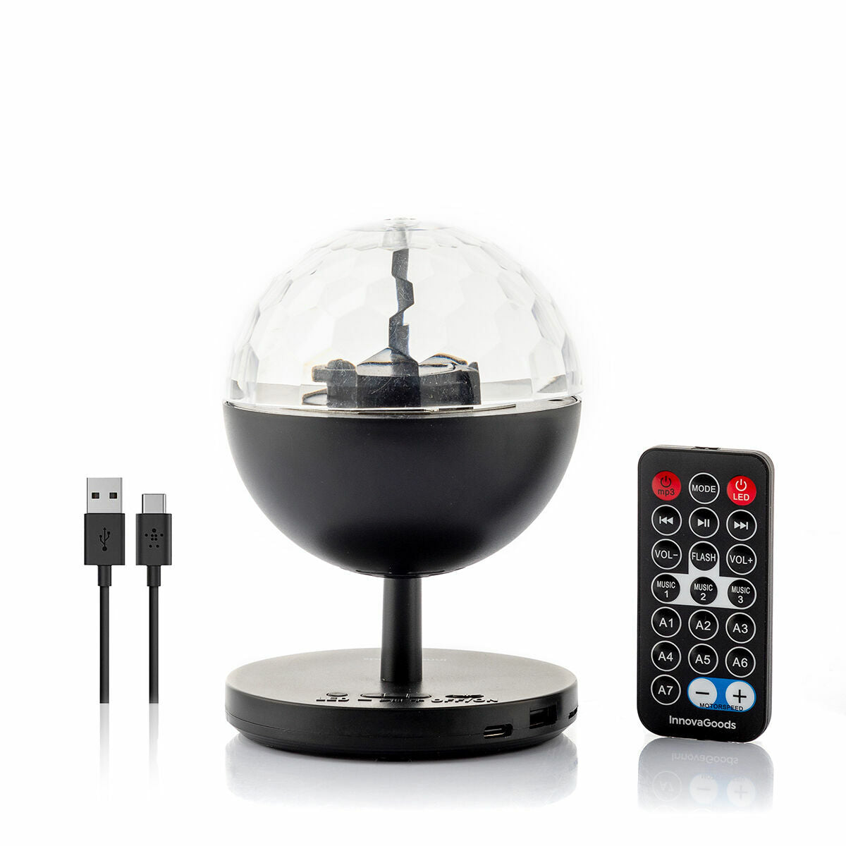Mobiler LED-Projektor mit Sound für Kino überall.