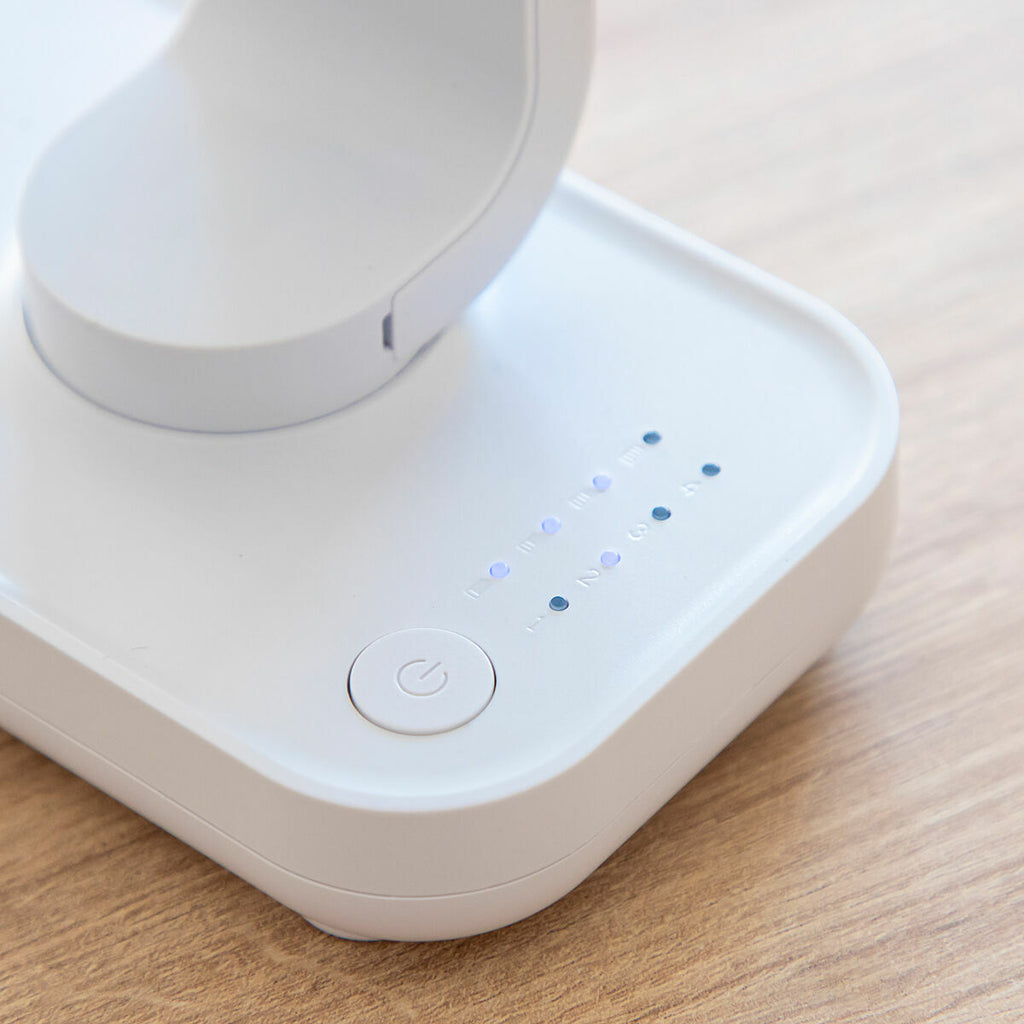 Wiederaufladbarer Schreibtischventilator Fanrec InnovaGoods Ø5,4'' 360
