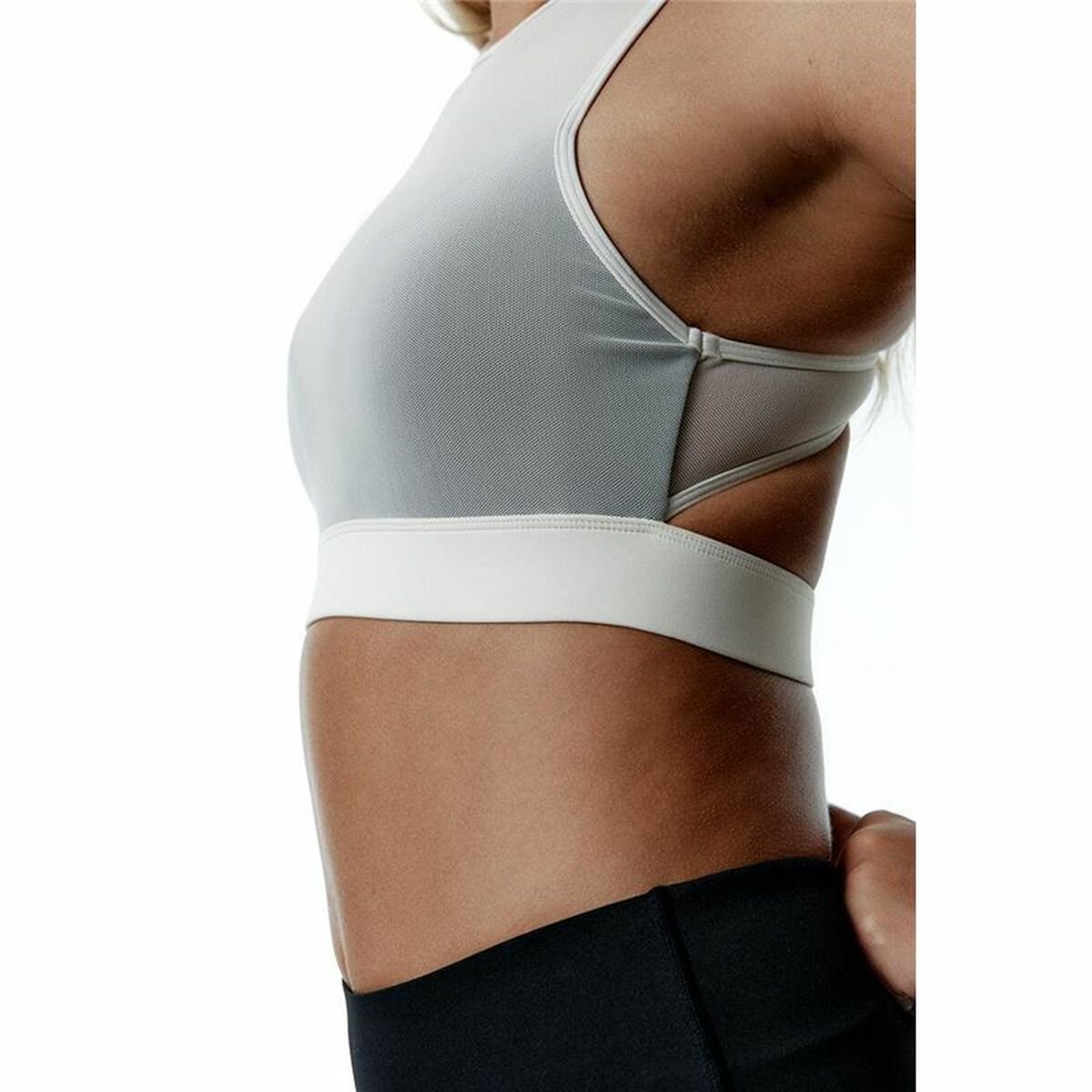 Sporttop für Frauen Black Limba Evolve Fitness – LuxeStyle Schweiz