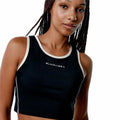 Sporttop für Frauen Black Limba Streamline Schwarz Fitness – LuxeStyle Schweiz