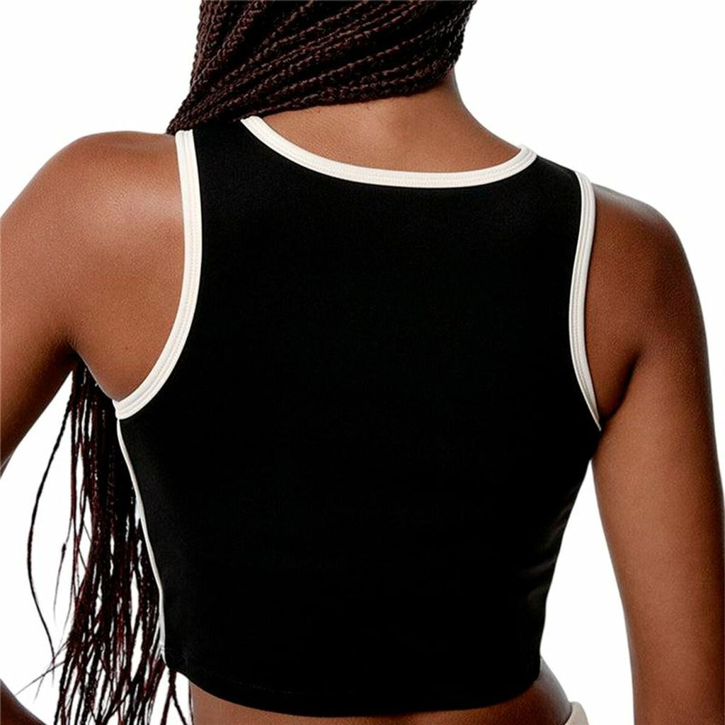 Sporttop für Frauen Black Limba Streamline Schwarz Fitness – LuxeStyle Schweiz