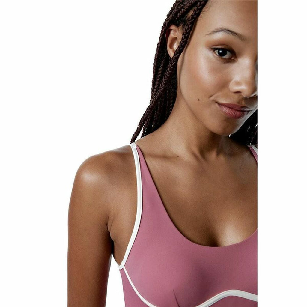 Sporttop für Frauen Black Limba Courtedge Fitness – LuxeStyle Schweiz