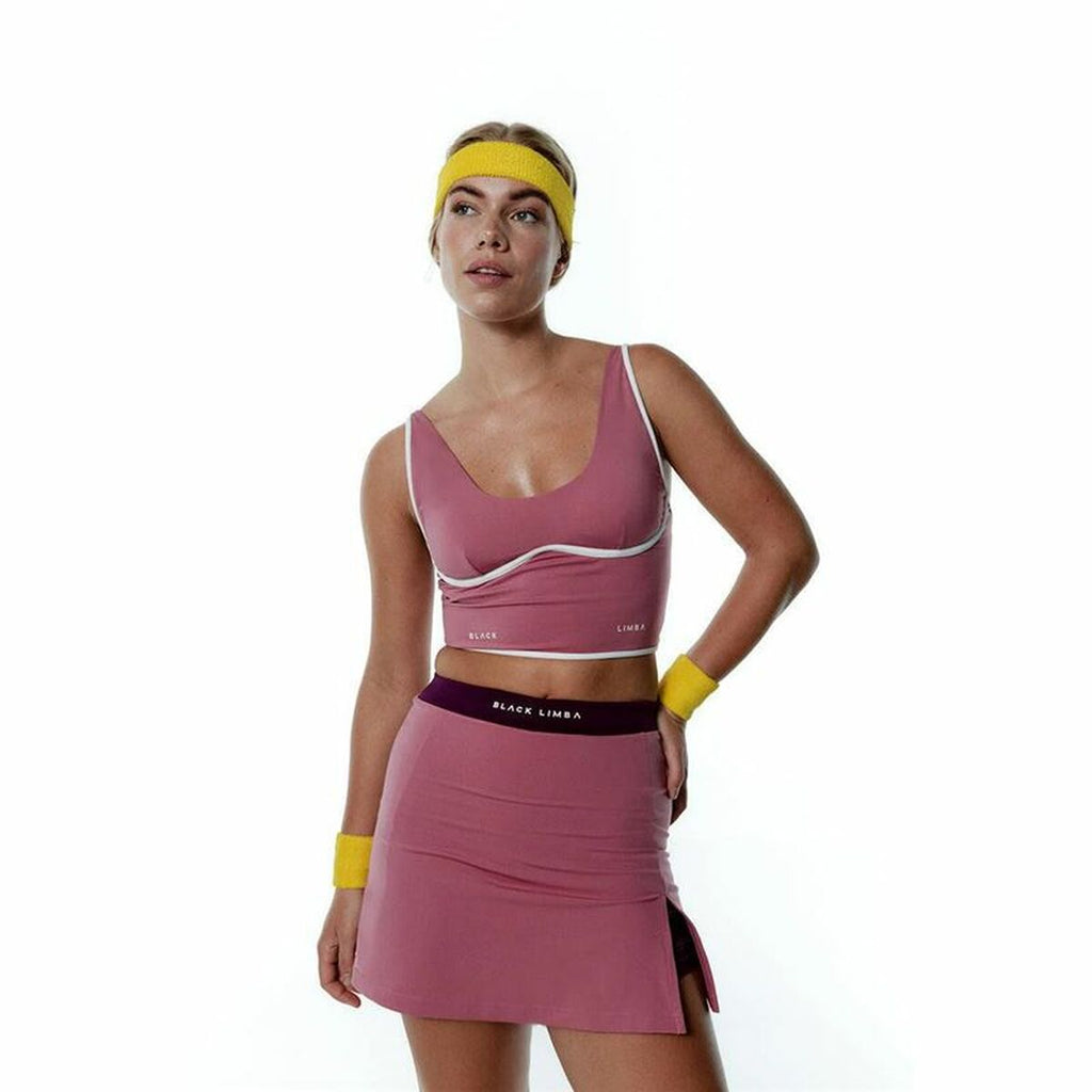 Sporthose Damen Black Limba Power Play Rosa Fitness – LuxeStyle Schweiz