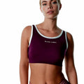 Sporttop für Frauen Black Limba Courtpulse Fitness – LuxeStyle Schweiz