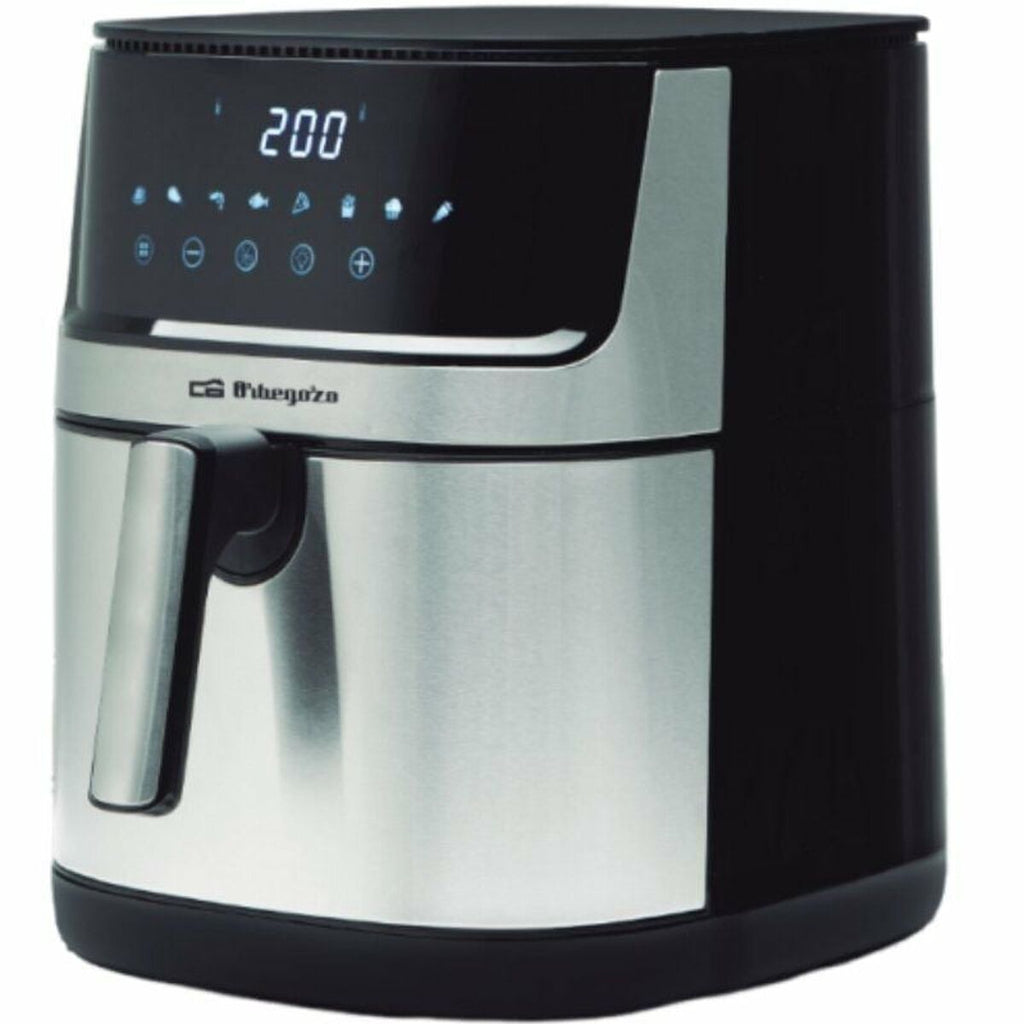 Heißluftfritteuse Orbegozo FDR 8010 Schwarz 1500 W 8 L