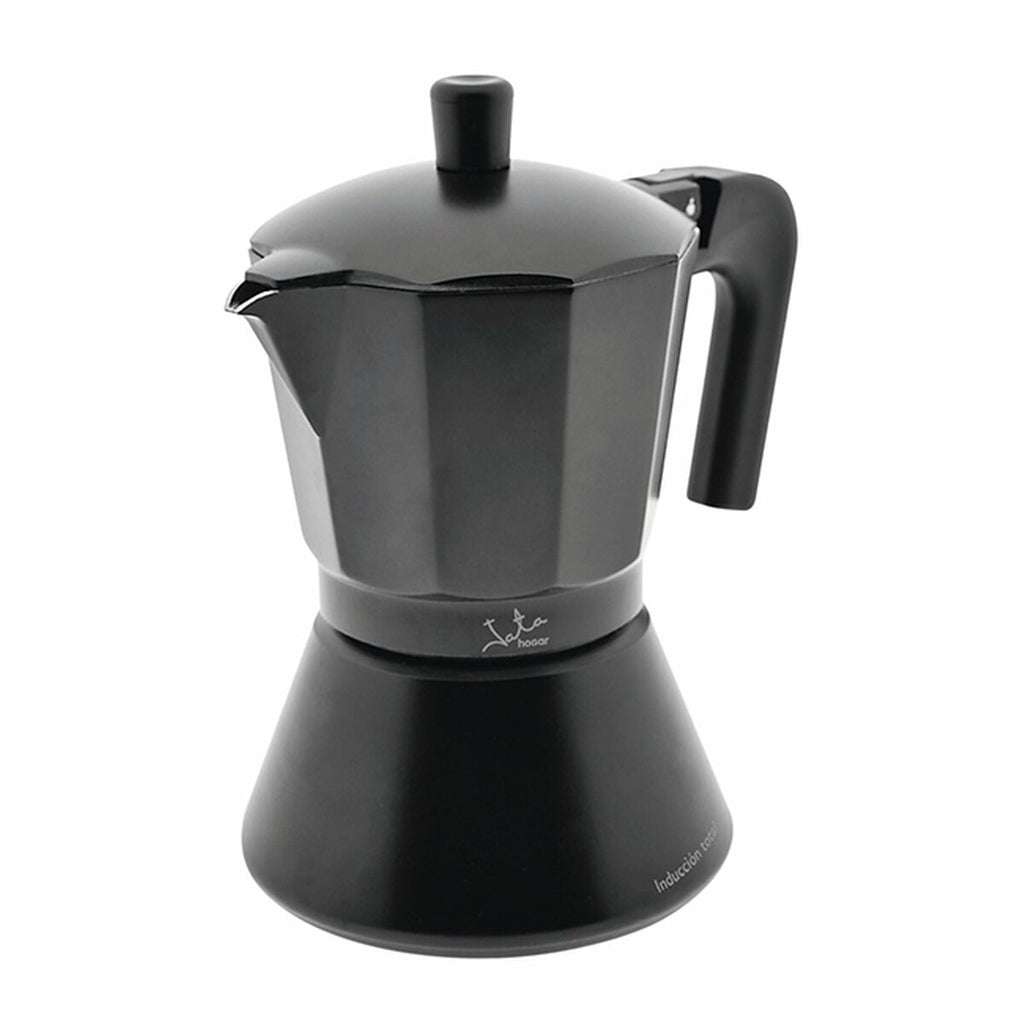 Italienische Kaffeemaschine JATA CFI6 Schwarz Aluminium 1 L