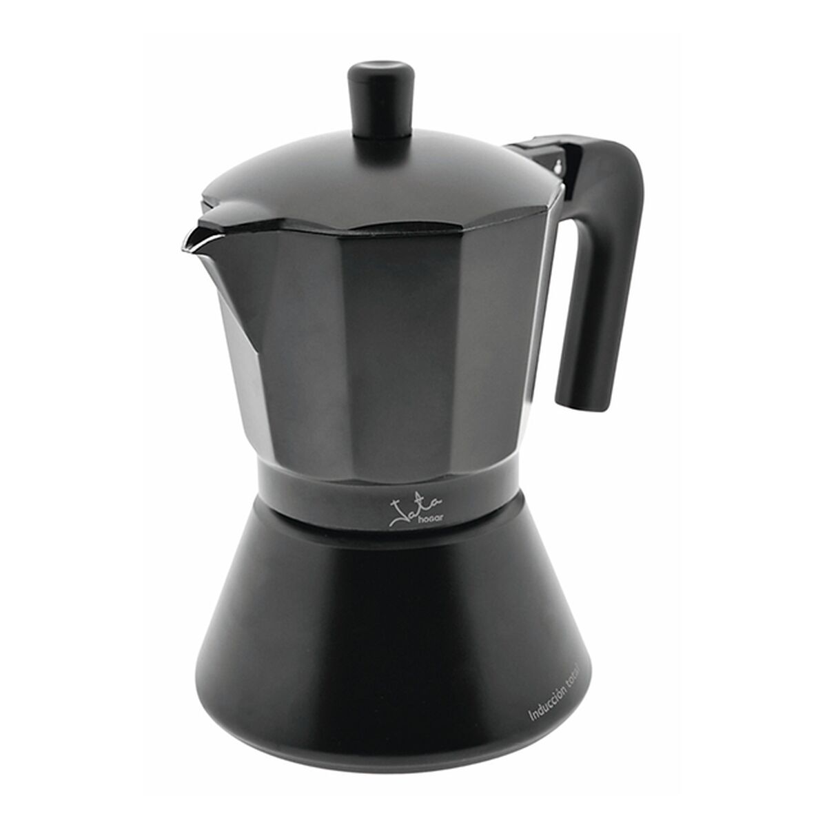 Italienische Kaffeemaschine JATA CFI6 Schwarz Aluminium 1 L