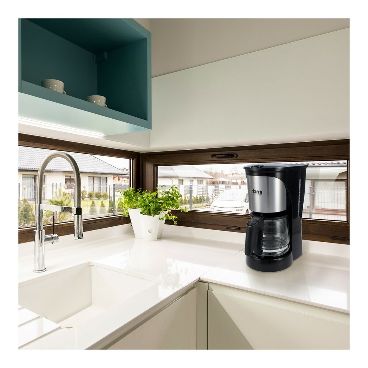 Filterkaffeemaschine 12 Tassen – Kaffee für alle! – Ansicht 2