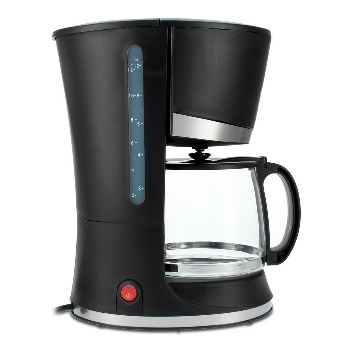Kompakte Filterkaffeemaschine Schwarz – Frisch & schnell – Ansicht 3