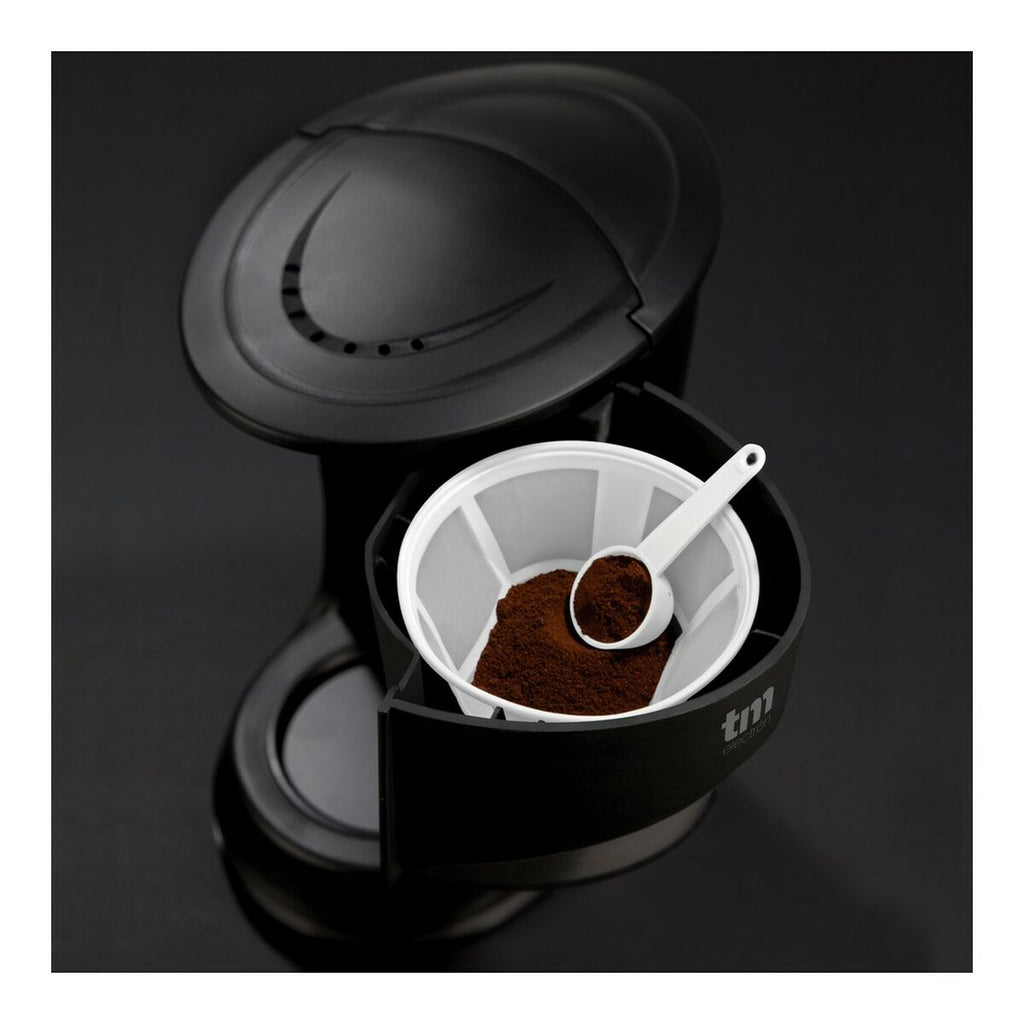 Kompakte Filterkaffeemaschine Schwarz – Frisch & schnell – Ansicht 2