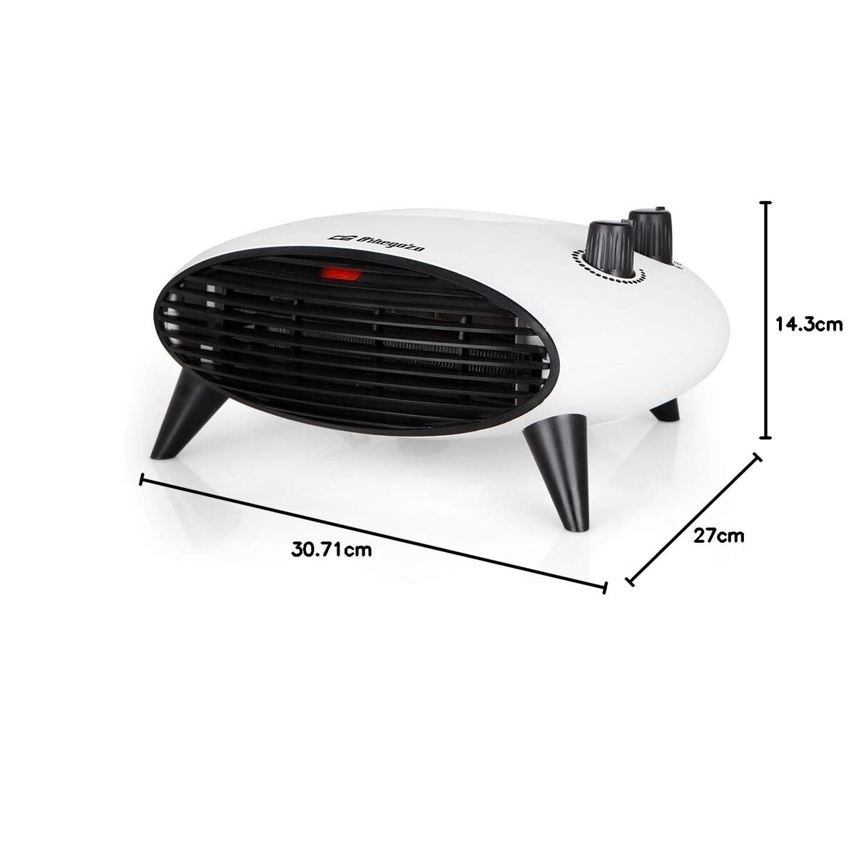 Heizung Orbegozo 2000 W Schwarz