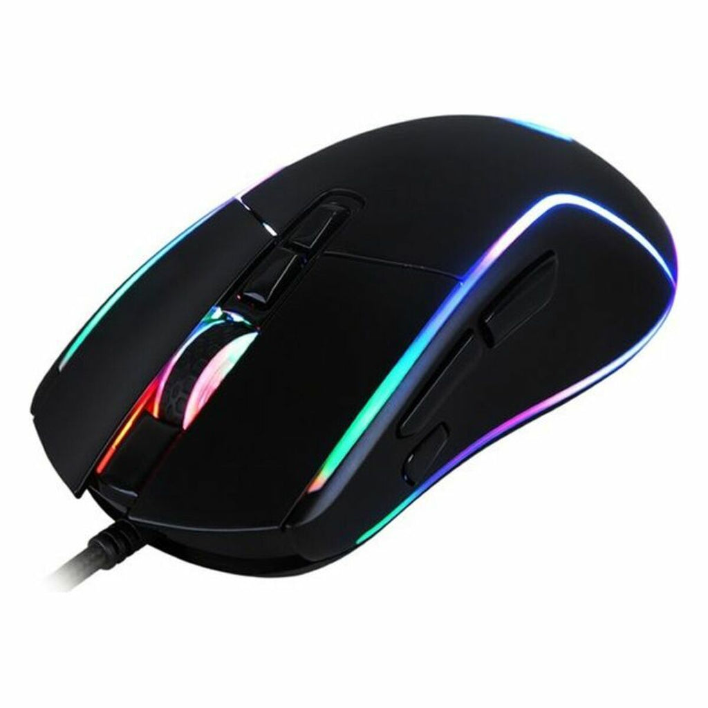 LED Gaming-Maus CoolBox DeepDarth Schwarz 6400 dpi – LuxeStyle Schweiz
