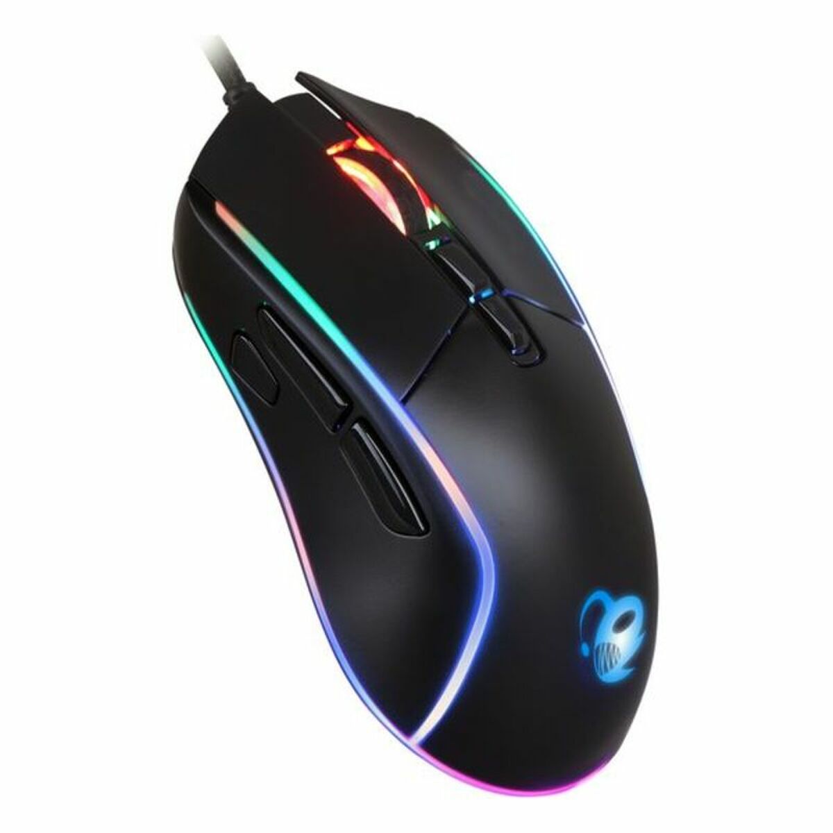 LED Gaming-Maus CoolBox DeepDarth Schwarz 6400 dpi – LuxeStyle Schweiz