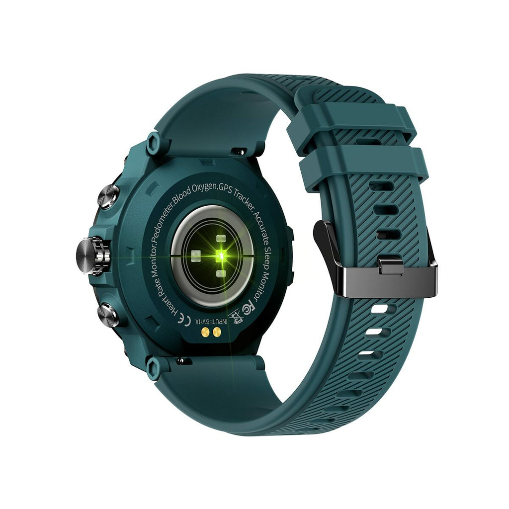 Türkise Smartwatch: Stilvoll, alles im Blick. – Ansicht 2