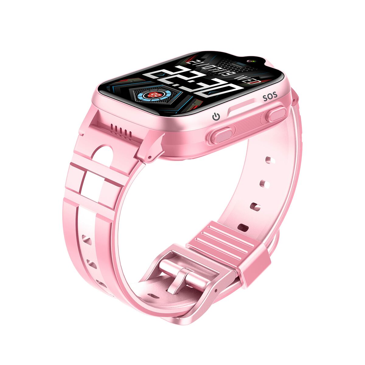 Rosa Smartwatch – Dein stilvoller Begleiter mit klarem Display.