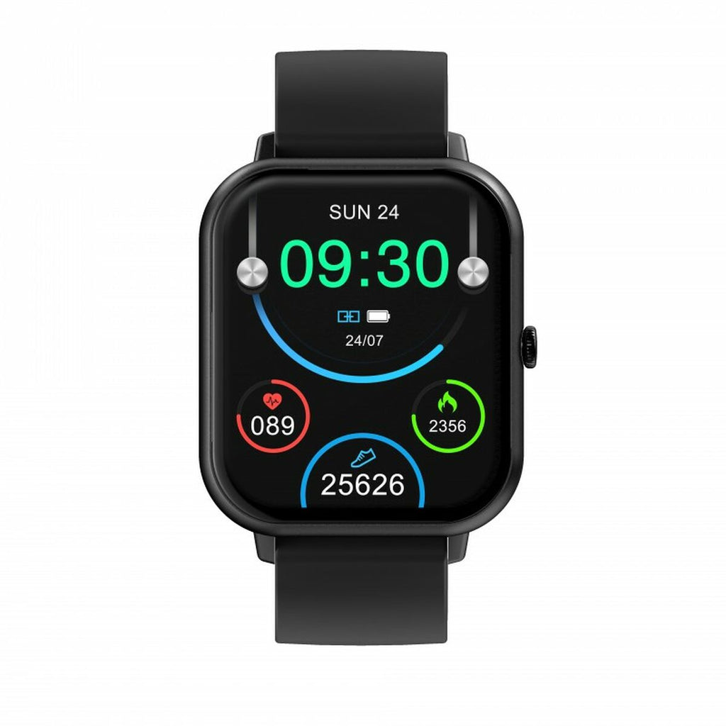 Curved Pro Smartwatch Schwarz – Großes Display, Top-Stil