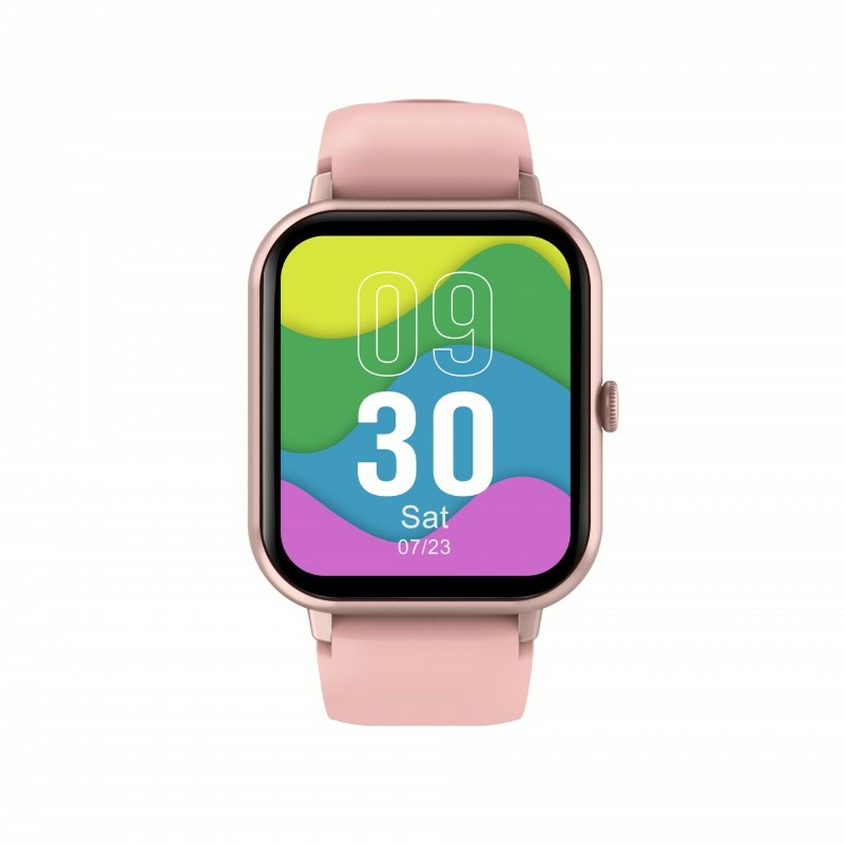 Rosa Curved Pro Smartwatch – Dein stylisches Statement