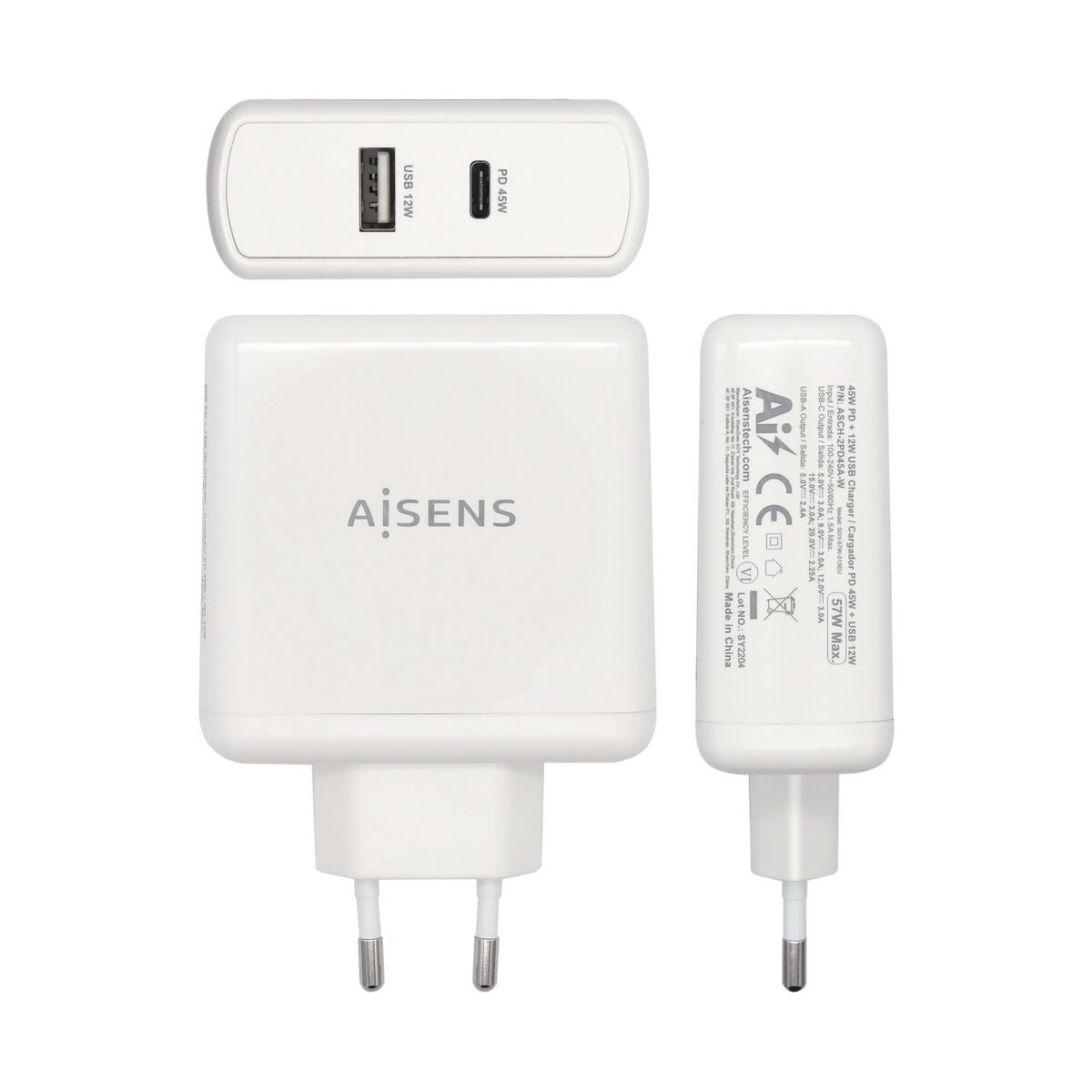 USB-C Wandlader 57W: Blitzschnell laden mit PD 3.0!