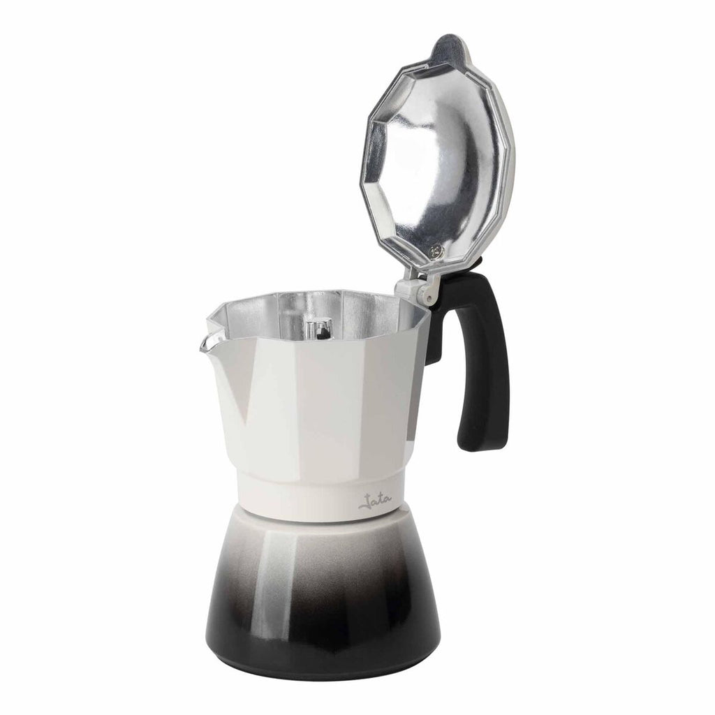 Italienische Kaffeemaschine JATA HCAF2409 Creme Aluminium 9 Tassen