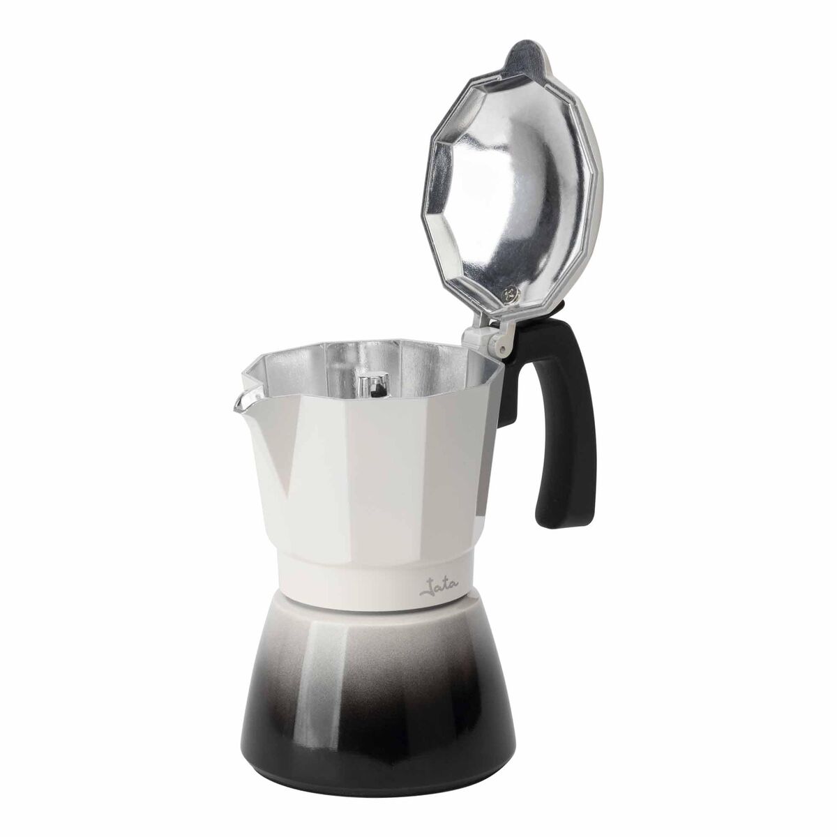 Italienische Kaffeemaschine JATA HCAF2409 Creme Aluminium 9 Tassen