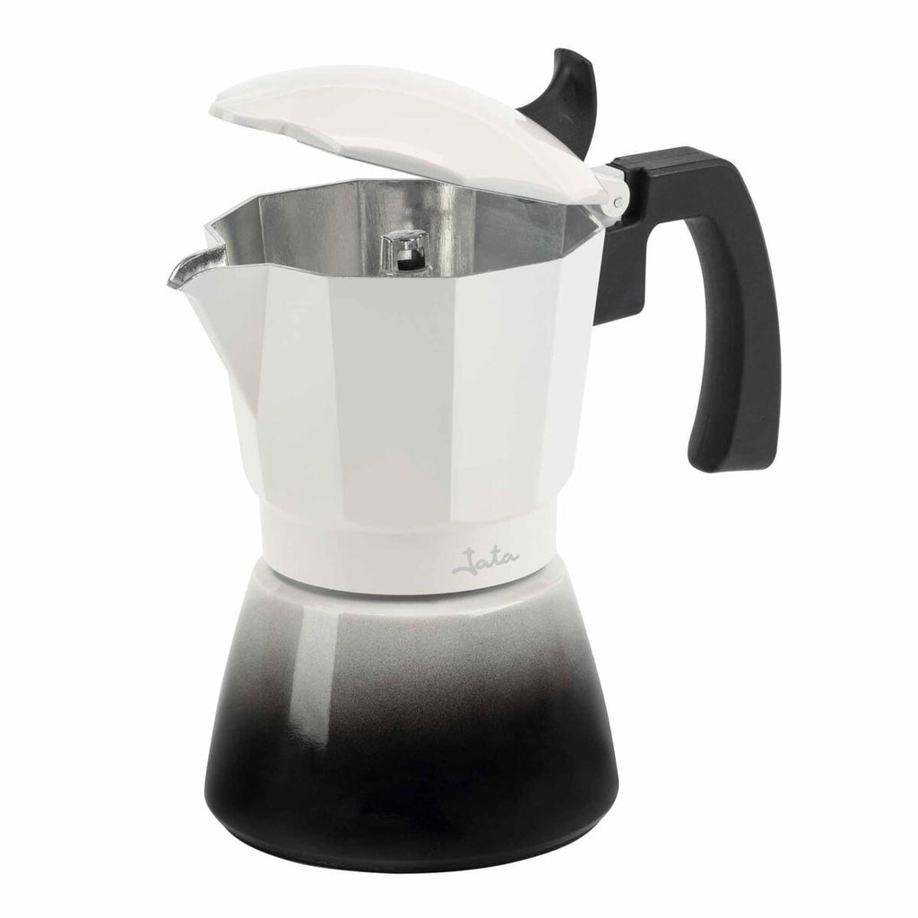 Italienische Kaffeemaschine JATA HCAF2409 Creme Aluminium 9 Tassen