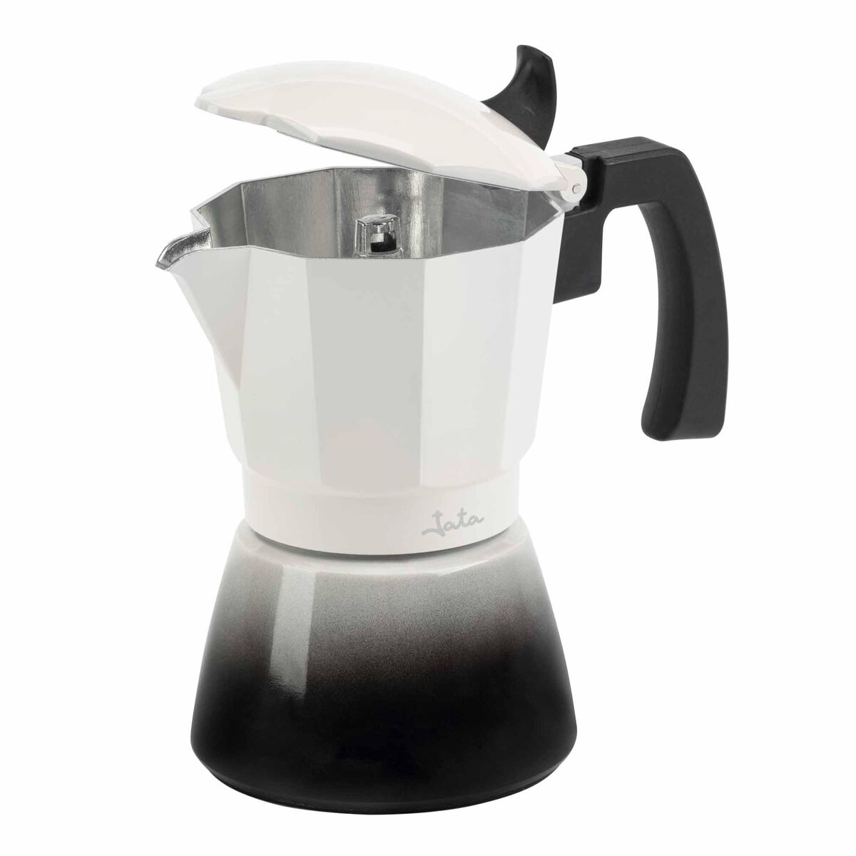 Italienische Kaffeemaschine JATA HCAF2409 Creme Aluminium 9 Tassen
