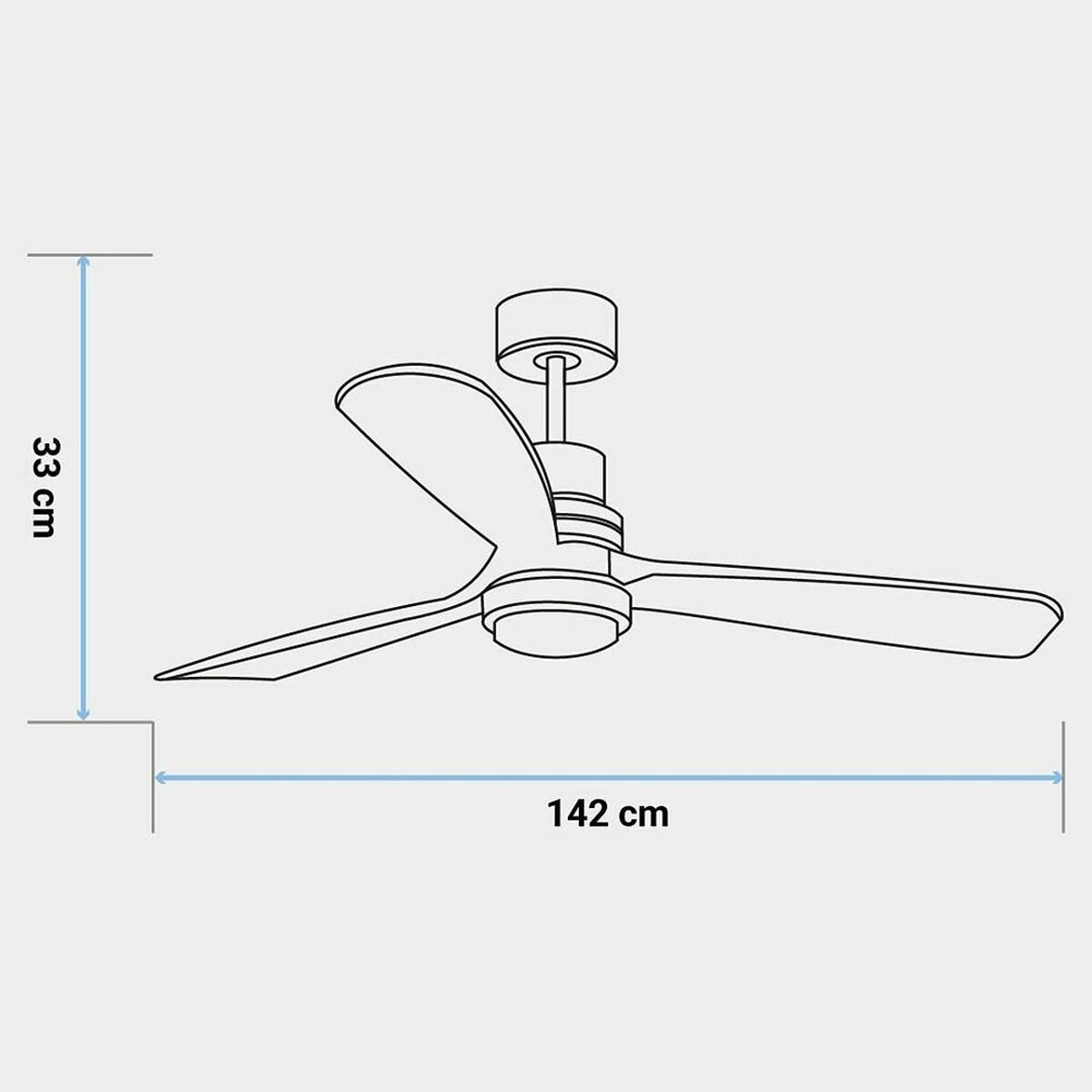 Deckenventilator: Kraftvolle Kühlung für Ihr Heim.