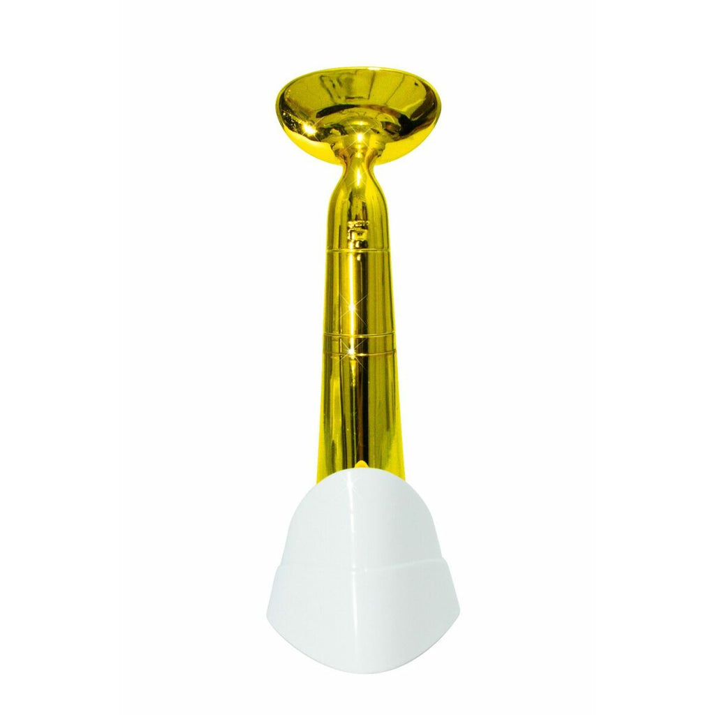 Goldene Schallbürste – Für strahlend reine Haut.
