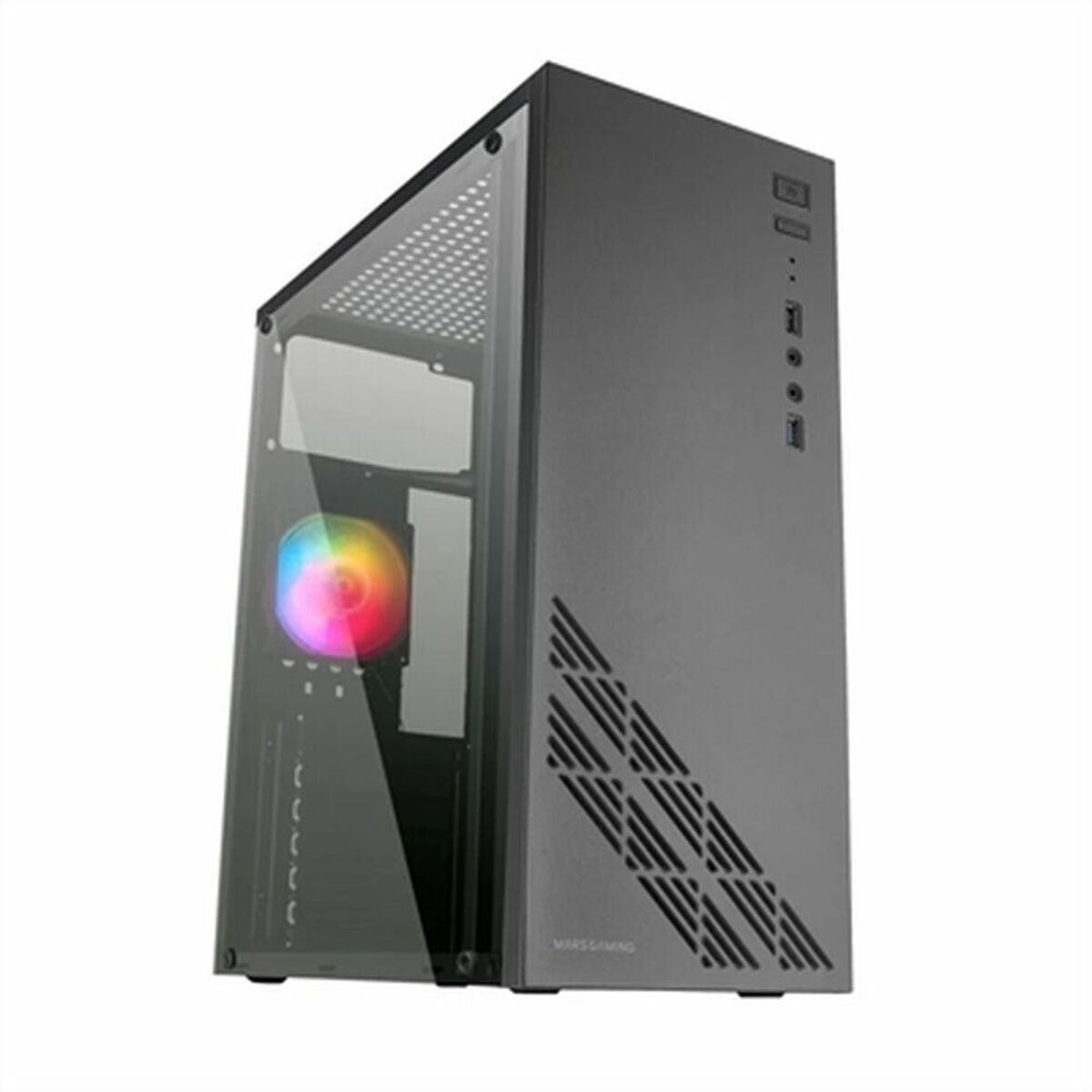 Kompaktes Gaming Gehäuse – Dein schwarzer Power-Tower