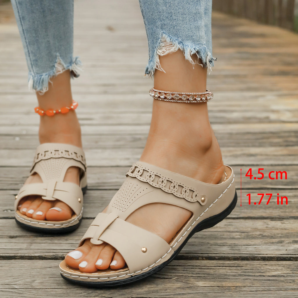 Slope Heel Plus Personalisierte Sandalen – Bild 5 | LuxeStyle