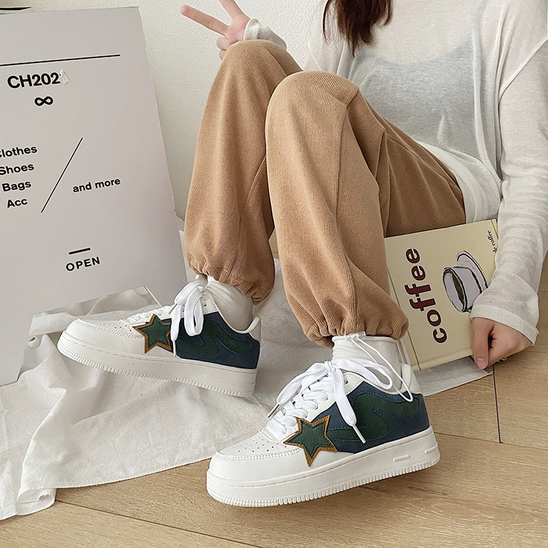 Retro Low-top Sportschuhe Atmungsaktiv
